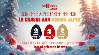 Easter eggs hunt 2 Alpes