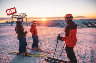 Activité Sunset 3200, Ski et buffet copieux | Les 2 Alpes