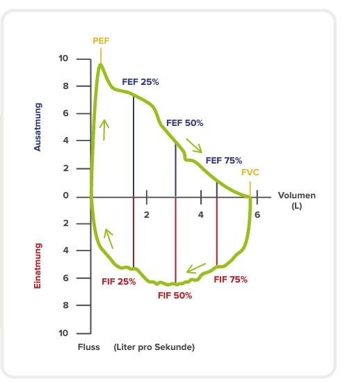 Auf der Illustration gibt es einige Dinge, die mit dem Fluss gemessen werden können