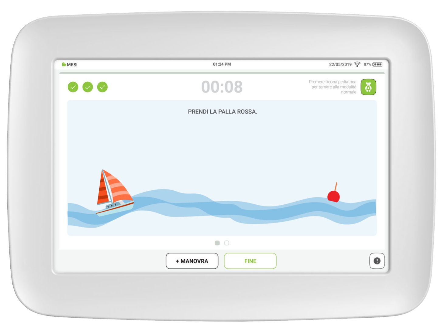 Modalità animata stimolante