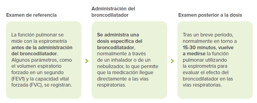Prueba de broncodilatación