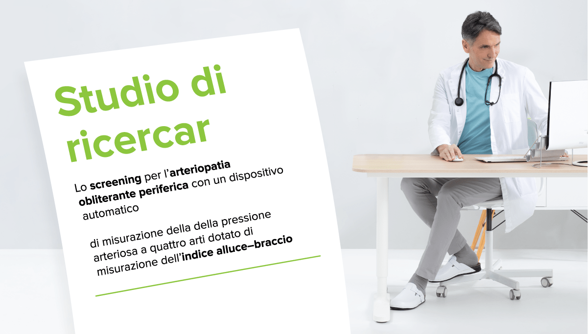 Lo studio realizzato con il MESI mTABLET TBI mostra l’importanza della misurazione dell’Indice alluce-braccio nello screening dell’AOP
