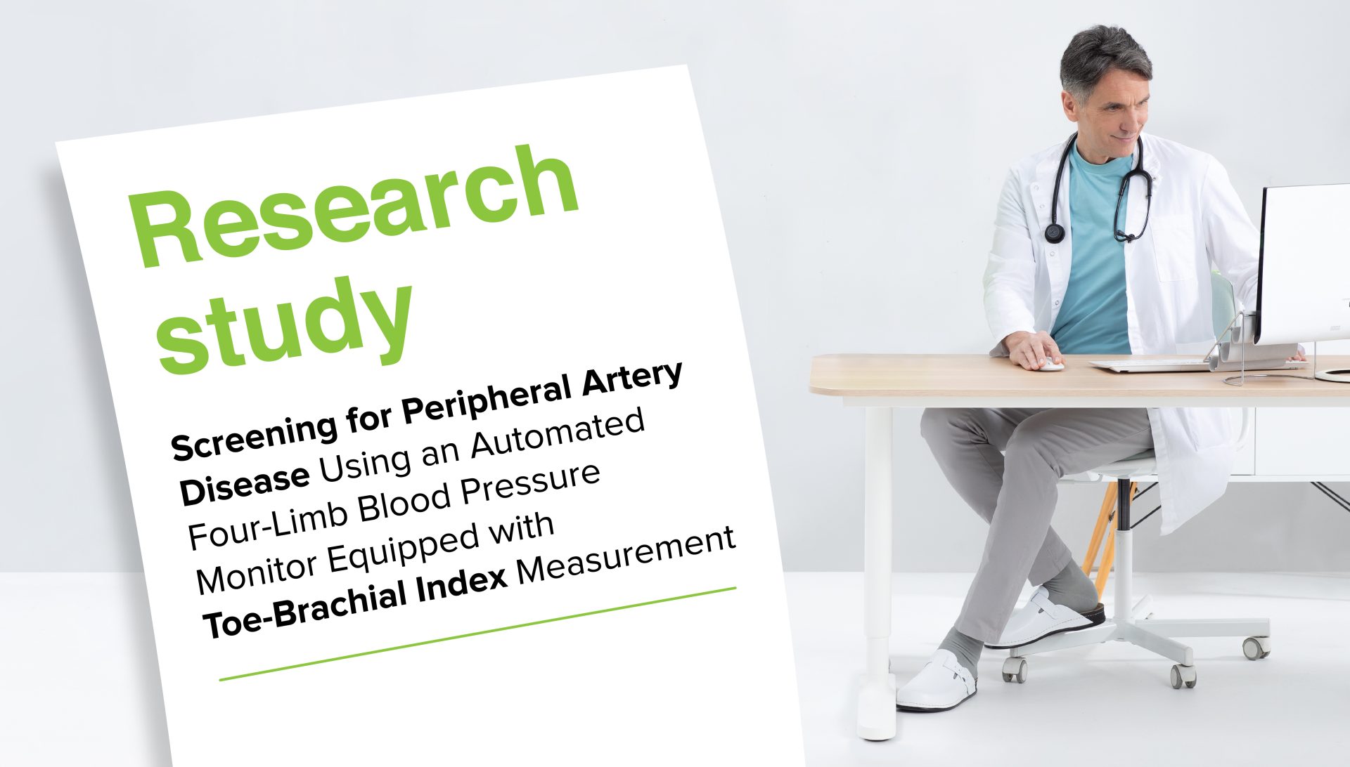 Study made with the MESI mTABLET TBI shows the importance of Toe-Brachial Index measurement in PAD screening