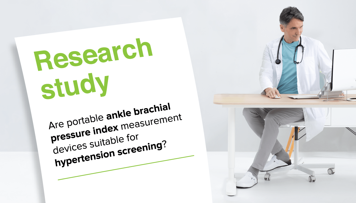 Study within the UK NHS Abdominal Aortic Aneurysm screening programme finds that MESI ABI device is suitable for simultaneous PAD and hypertension screening  