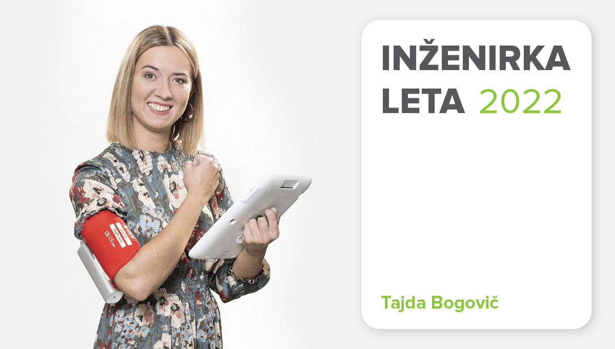 Tajda Bogovič, MESI's software developer, is nominated for Slovenian Woman Engineer of the Year!