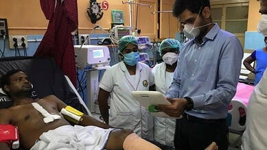 Measuring MESI mTABLET ABI in India