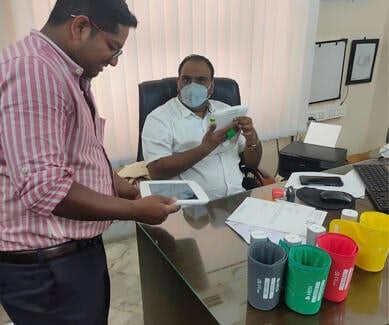 Measuring MESI mTABLET ABI in India