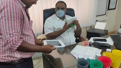 Measuring MESI mTABLET ABI in India