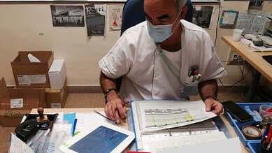 Cardiolog from Madrid using MESI mTABLET ABI.