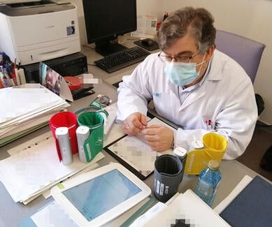 Nephrology department in Spain with MESI mTABLET ABI