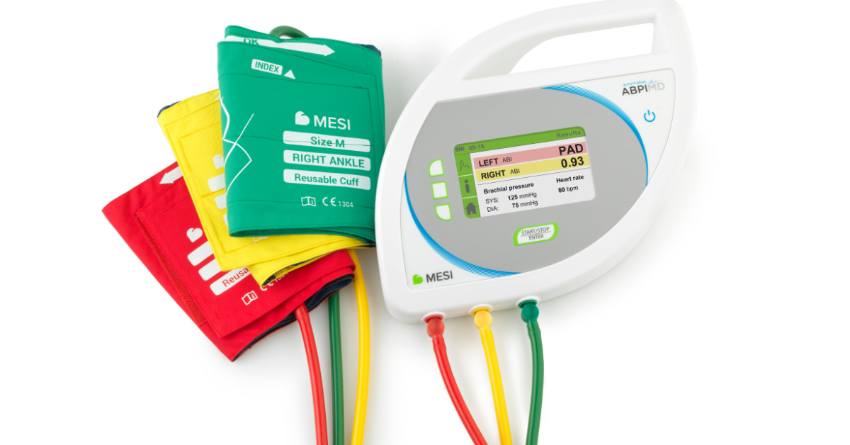 MESI ABPI MD, world’s fastest Ankle-Brachial Index (ABI) device.