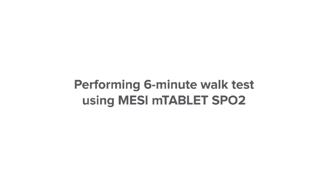 how to perform 6 minute walk test
