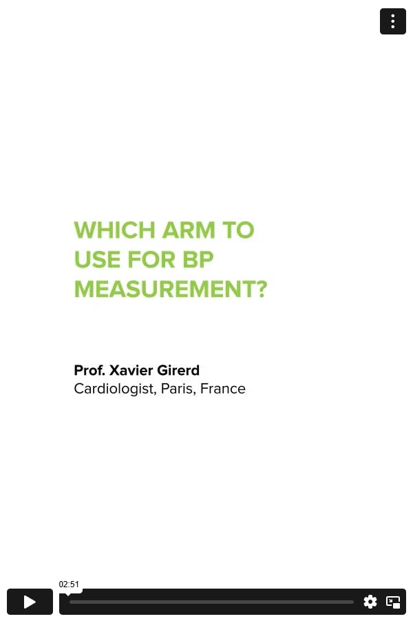 Which arm to use for BP measurement
