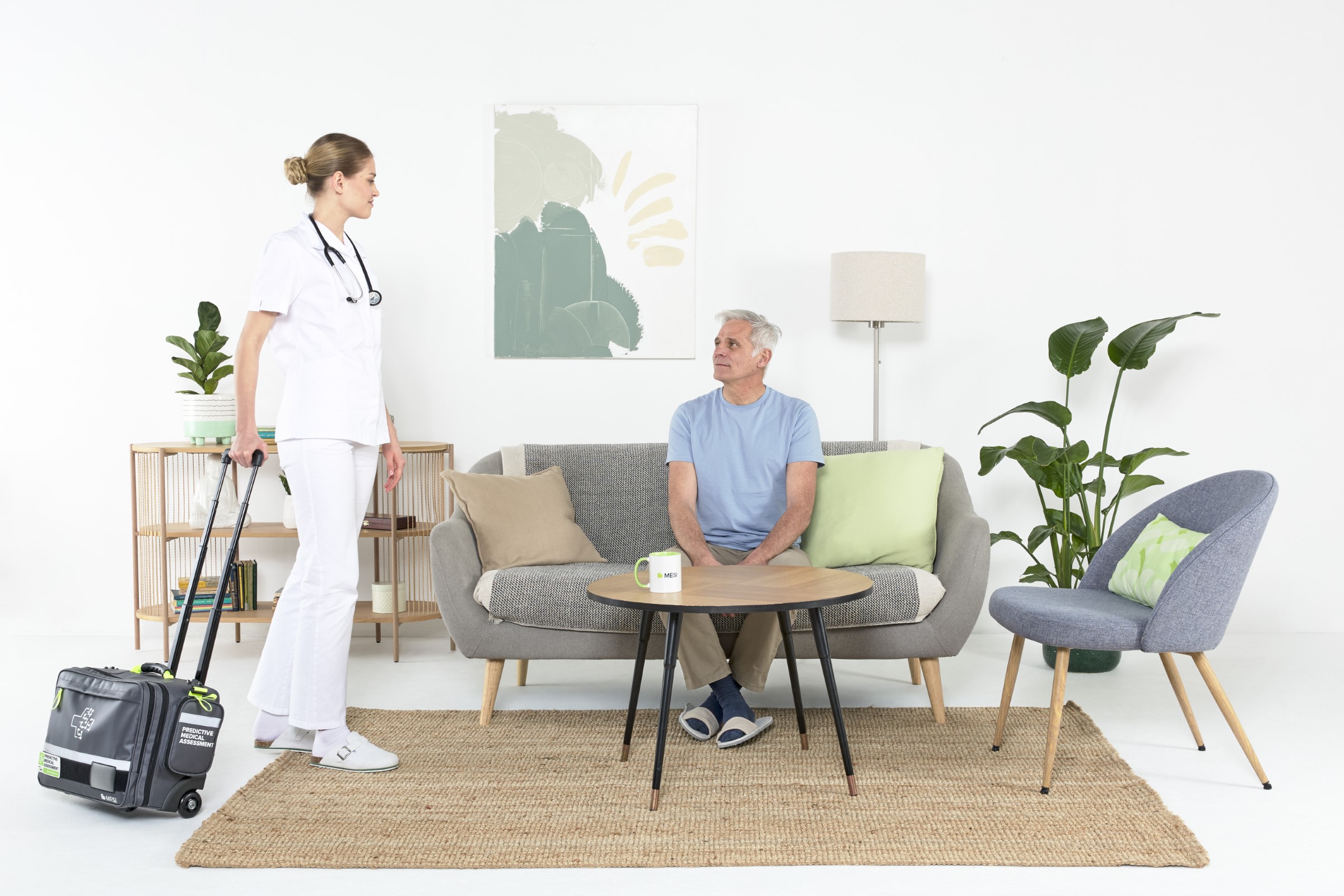 Visita domiciliaria con MESI mTABLET