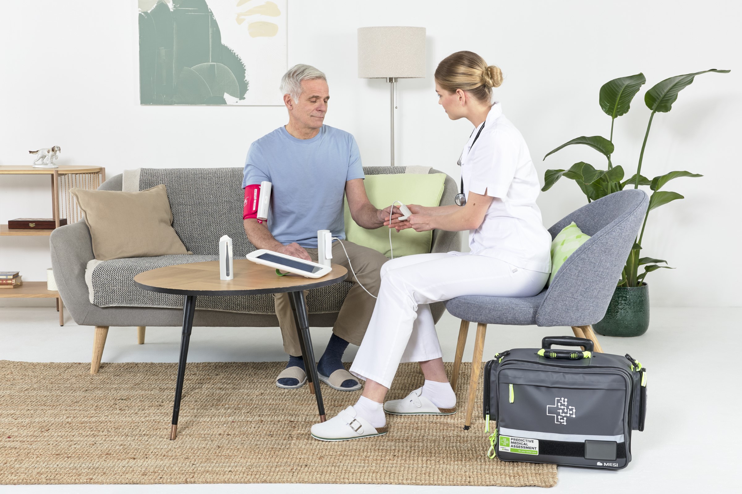 Visita domiciliaria con MESI mTABLET