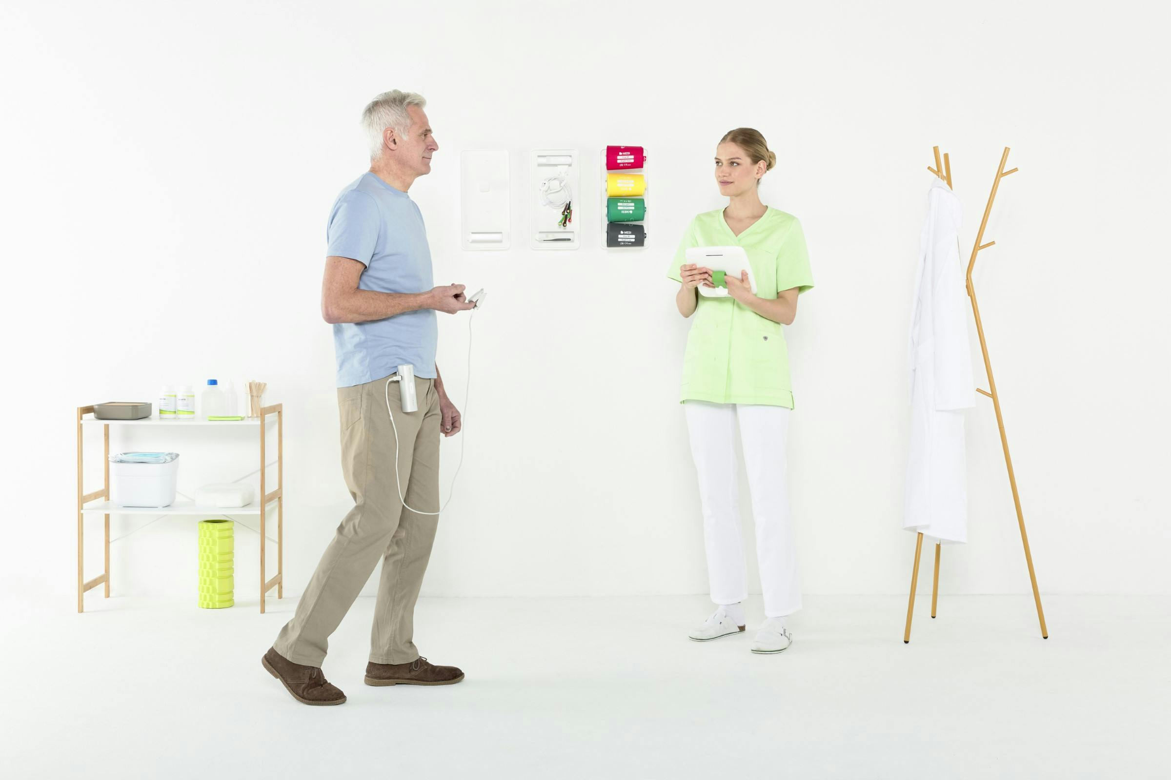 6 minute walk test with SPO2