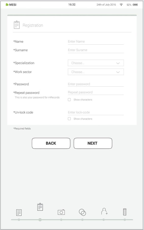 Step 5 - Registration