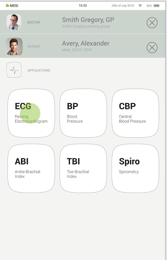 Step 3 - Select measurement
