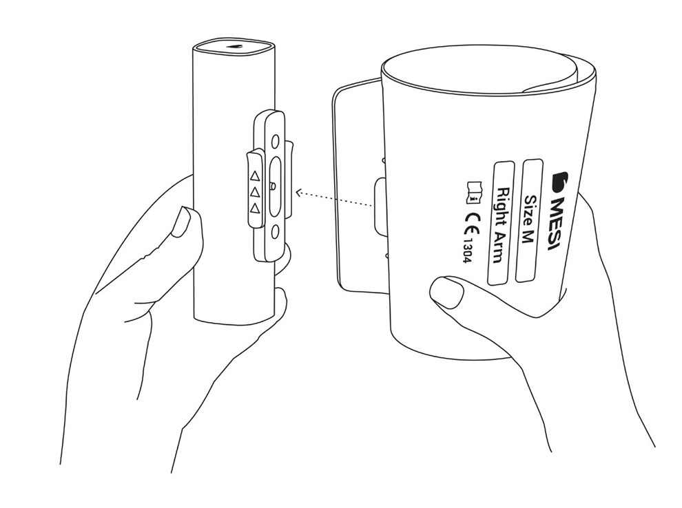 ASSEMBLY OF THE MESI TUBELESS CUFF UNIT