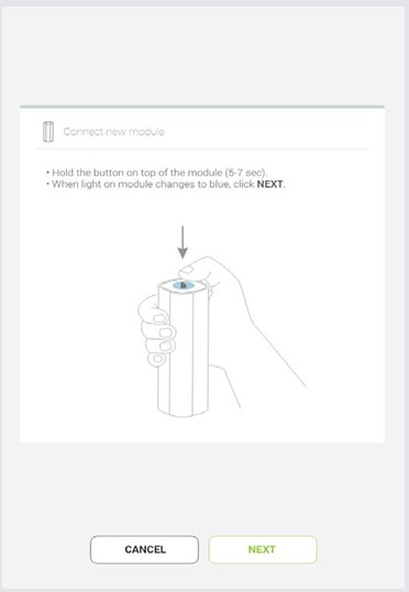 MESI mTABLET ABI - Pairing - Step 2