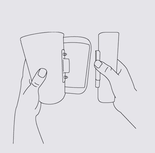 MESI mTABLET ABI - Attaching the cuffs - Step 1