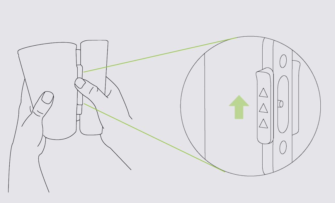 MESI mTABLET ABI - Detaching the cuffs