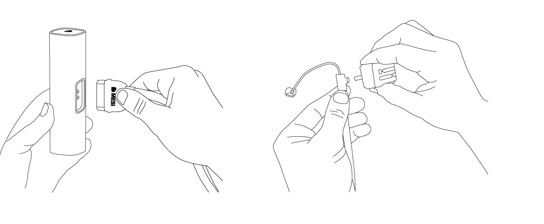 MESI mTABLET TBI - Assembly of the cuff