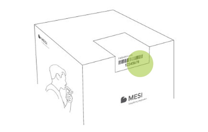 MESI mTABLET SPIRO - Disposable mouthpieces and filters