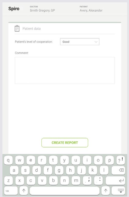 MESI mTABLET SPIRO - Spiro FEBC maneuver - Step 4