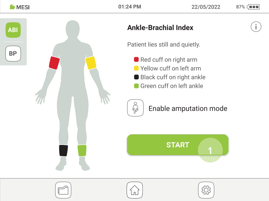 MESI ABPI MD measurement