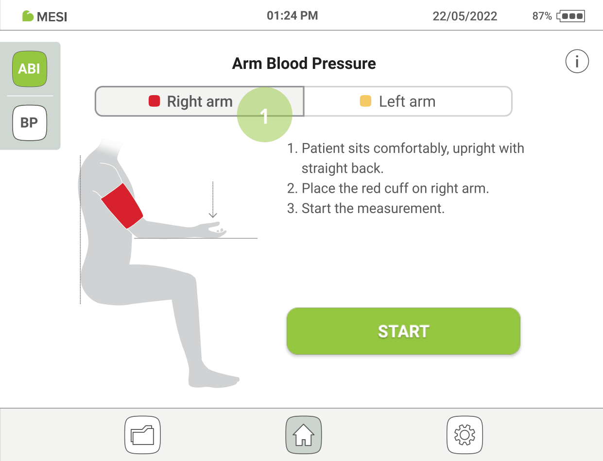 MESI ABPI MD BP measurement