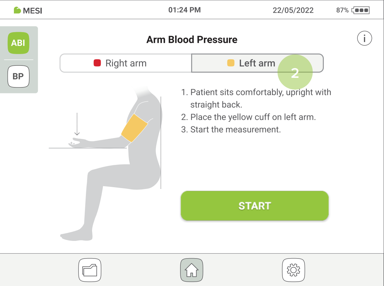 MESI ABPI MD BP measurement