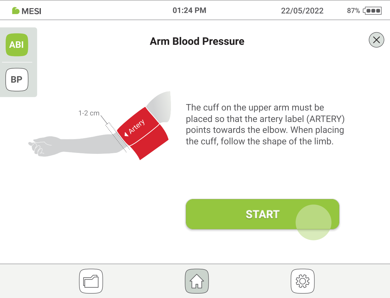 MESI ABPI MD BP measurement