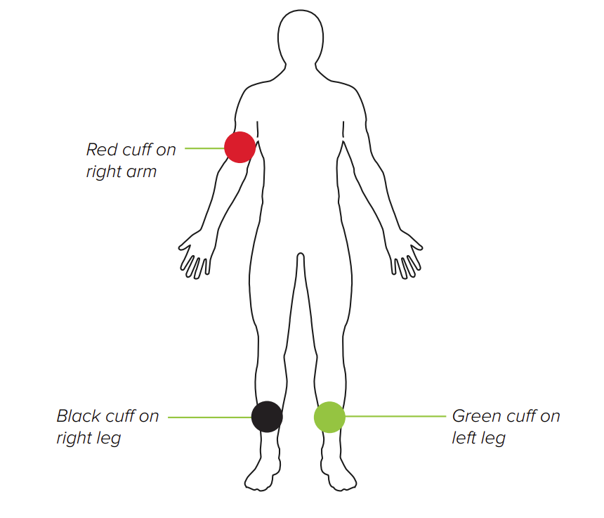 ABI measurement with 3 cuffs