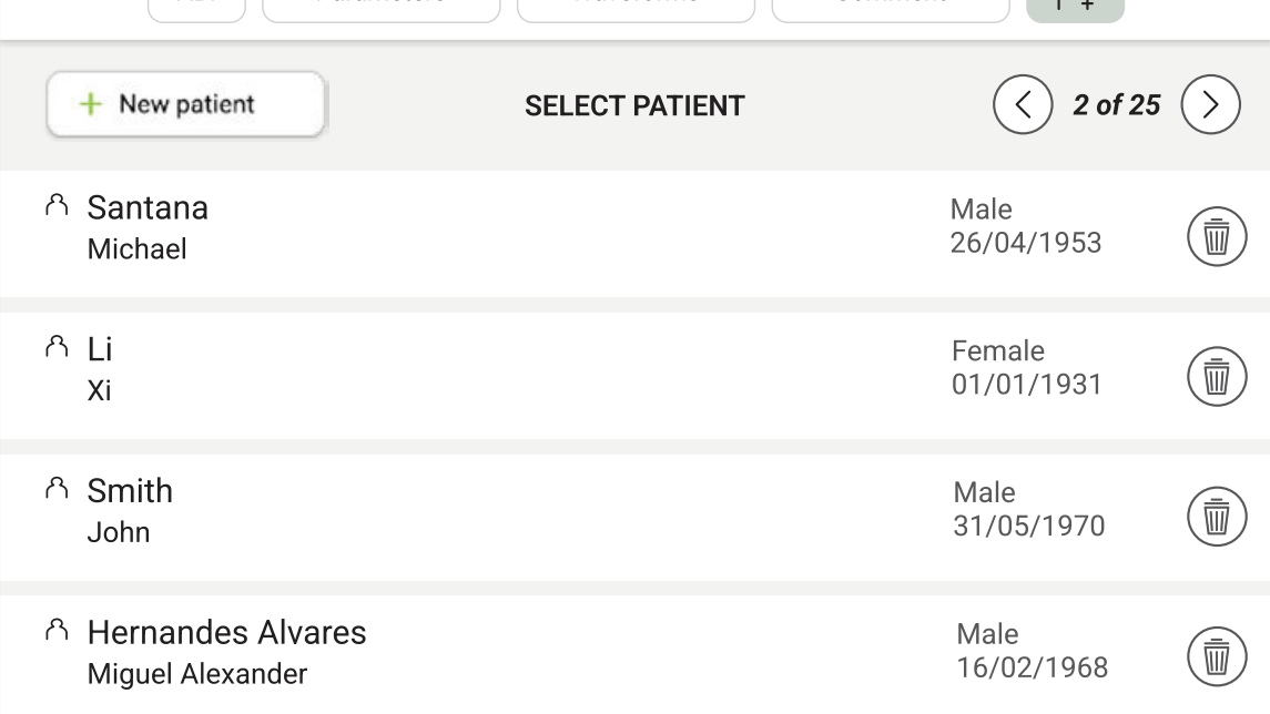 MESI ABPI MD adding a patient