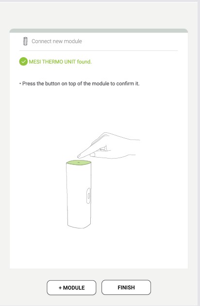 MESI mTABLET Thermo - Pairing - Step 3