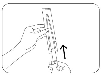 MESI mTABLET Thermo - Using the MESI disposable contact probe shield - Step 1