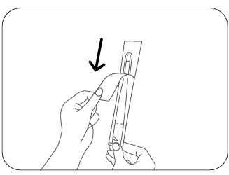 MESI mTABLET Thermo - Using the MESI disposable contact probe shield - Step 2