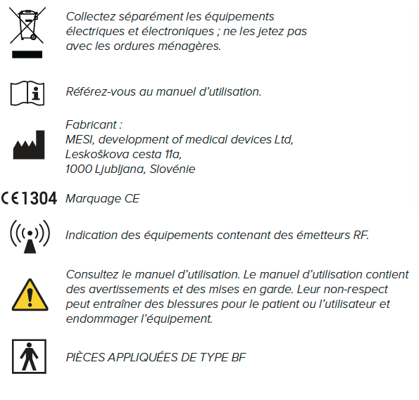 Etiquettes importantes
