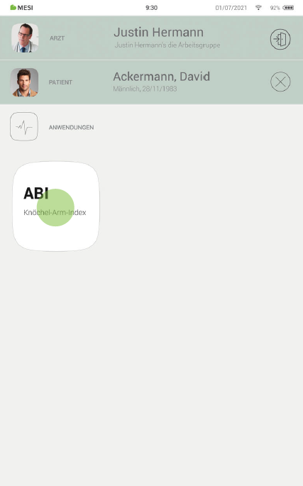 Durchführung von abimessungen-schritt2