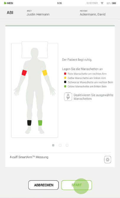 Durchführung von abimessungen-schritt4