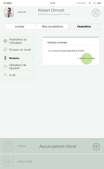 MESI mTABLET BP - Pairing - Step 1