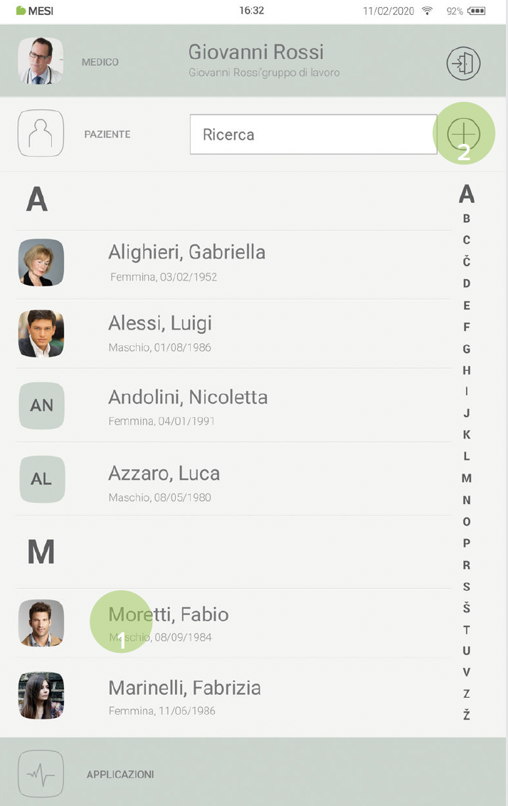 EFFETTUARE UNA MISURAZIONE ABI-1