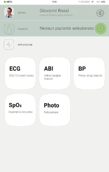 SELEZIONARE UN PAZIENTE-1