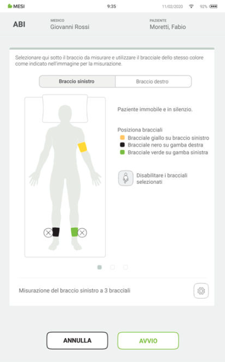 EFFETTUARE UNA MISURAZIONE ABI-4
