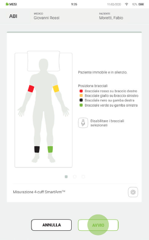 EFFETTUARE UNA MISURAZIONE ABI-5