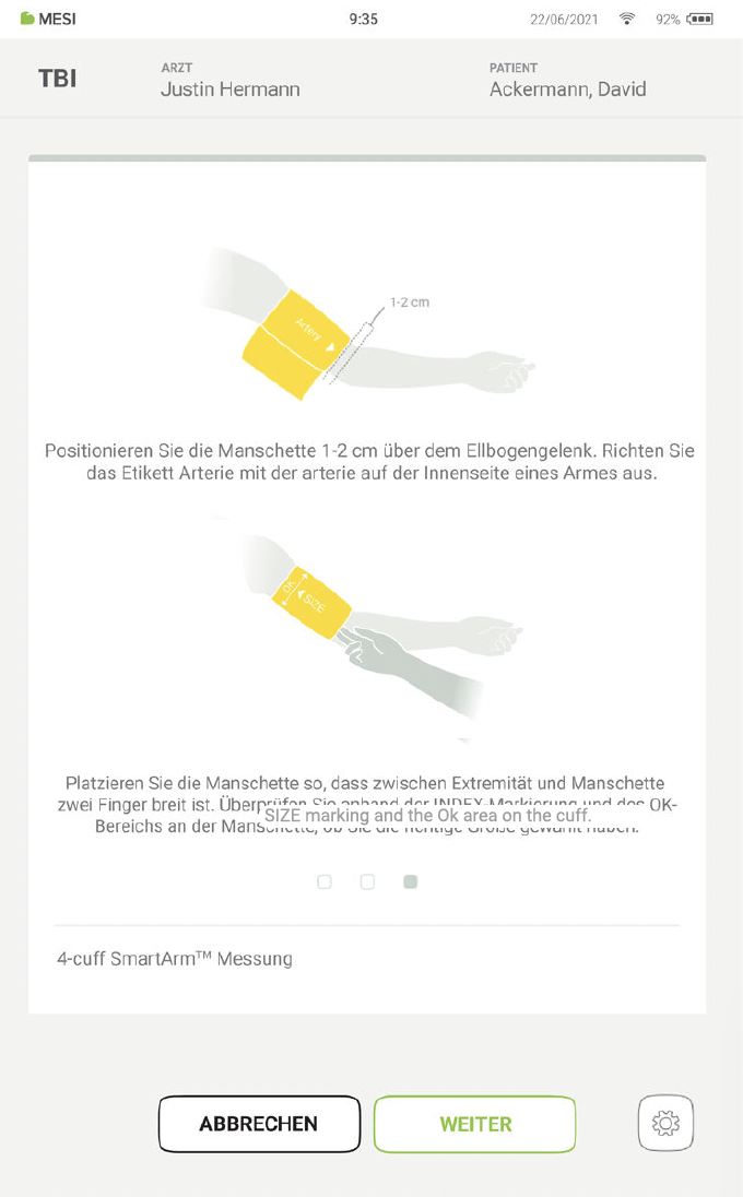 DURCHFÜHRUNG EINER TBI-MESSUNG-4a