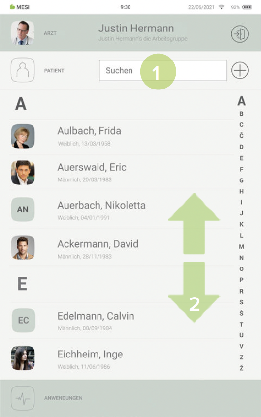 EINEN PATIENTEN AUSWÄHLEN-2