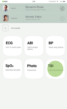 EFFETTUARE UNA MISURAZIONE DEL TBI-2