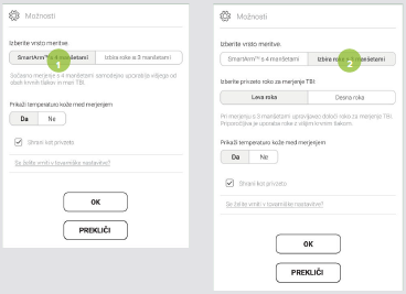 IZVEDBA MERITVE TBI-3